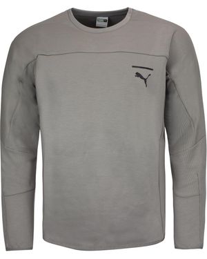 PUMA Pace Crew Sweat Casual Top 577658 38 Textile - Grey