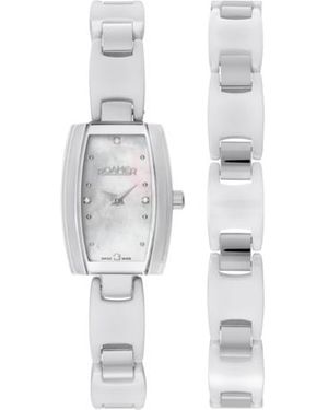 Roamer Ceraline Bijoux-Set Mother Of Pearl Watch - Black