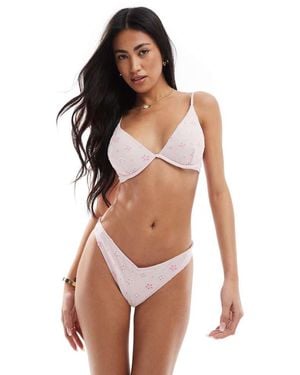 Hollister Underwire Bikini Top Co-Ord - Multicolour