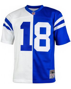 Mitchell & Ness Nfl Indianapolis Colts 18 Manning Split Legacy Jersey - Blue