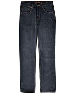 Wrangler Straight Leg Regular Fit Jeans - Blue