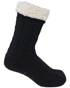 Miso Slipper Sock - Black