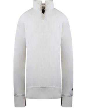 Champion Premium Hoodie Cotton - White