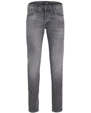 Jack & Jones Jeans 349 Glenn Original Slim Fit And Low Rise Denim For - Grey