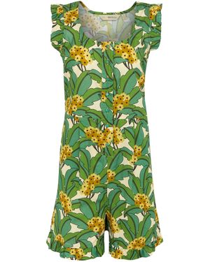 Regatta Ladies Orla Kiely Tropical Playsuit - Green