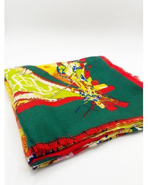 SVNX Multi Print Scarf - Yellow