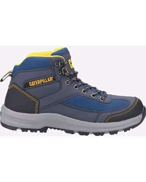 Caterpillar Safety Elmore Mid Hiker Boot - Blue