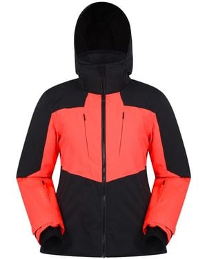 Mountain Warehouse Ladies Altitude Extreme Recco Ski Jacket (/ ) - Red