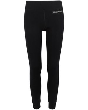 Regatta Ladies Thermal Stretch Leggings - Black