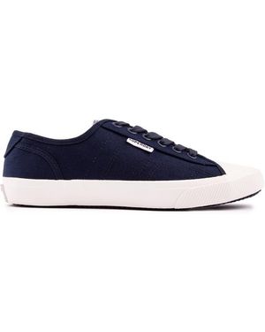 Superdry Classic Low Pro Vegan Trainers - Blue