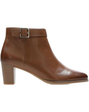 Clarks Kaylin60 Boot 26150979 Leather - Brown