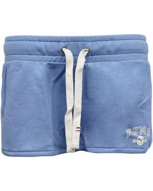 PUMA Style Athletic Ultramarine Slim Fit Gym Shorts - Blue