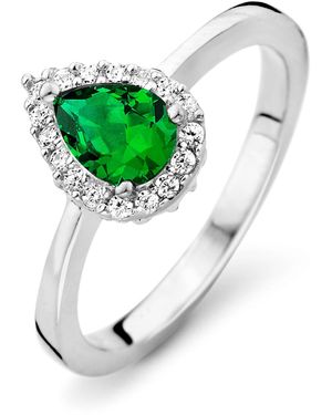Orphelia 925 Sterling Ring - Green