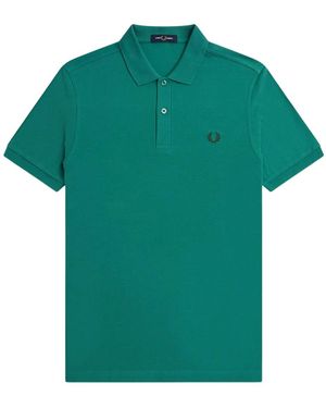 Fred Perry Deep Mint Polo Shirt - Green