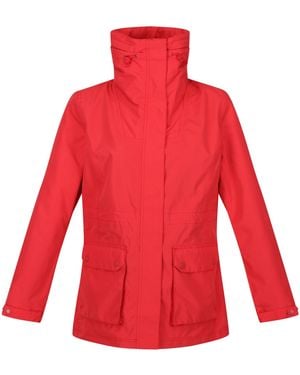 Regatta Ladies Novalee Raincoat (Miami) - Red