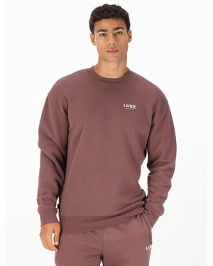 Luke 1977 Exceptional Relaxed Fit Sweatshirt - Purple