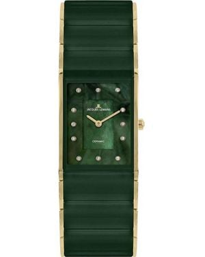 Jacques Lemans 1-1940M Ladies Dublin Watch - Green