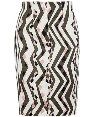 Conquista Summer Pencil Skirt - Black