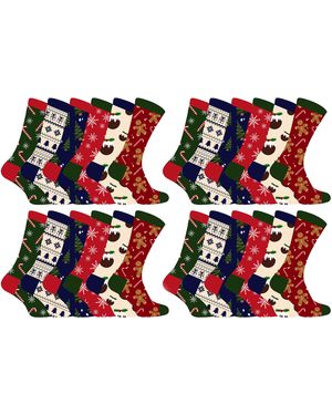 Sock Snob Christmas Socks - Red