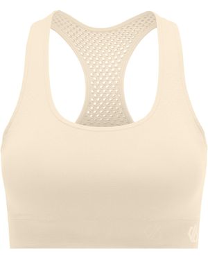 Dare 2b Ladies Dont Sweat It Ii Sports Bra (Almond Milk) - Natural