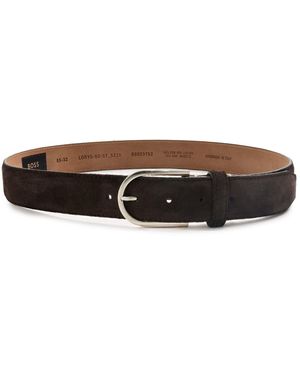 BOSS Accessories 35Mm Pin Buckle Leather Belt - Brown