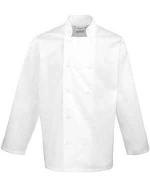 PREMIER Long-Sleeved Chef Jacket - White