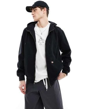 Dickies Duck Canvas Unlined Hooded Jacket - Blue