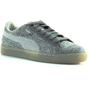 Puma basket knit metallic outlet