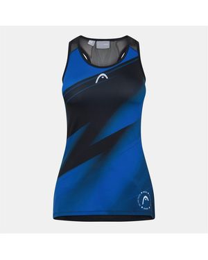 Head Y Tank Crew Neck Sleeveless - Blue