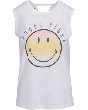 Pj Salvage Smiley Tank Top - Grey