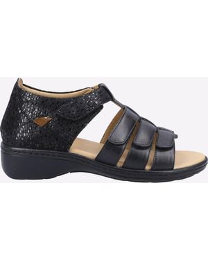 Fleet Foster Julie Memory Foam Sandal - Black