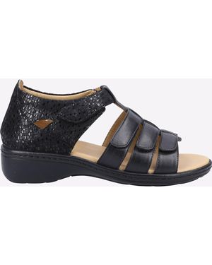 Fleet Foster Julie Memory Foam Sandal - Black