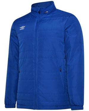 Umbro Club Essential Bench Jacket (Royal) - Blue