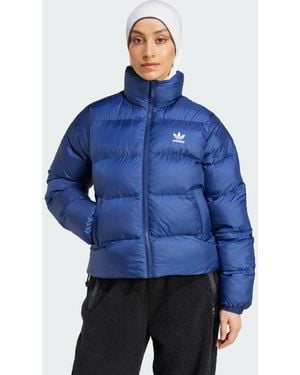 adidas Originals Adicolor Short Puffer Jacket - Blue