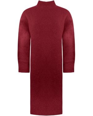Sweaty Betty Pinnacle Wool Dress - Red