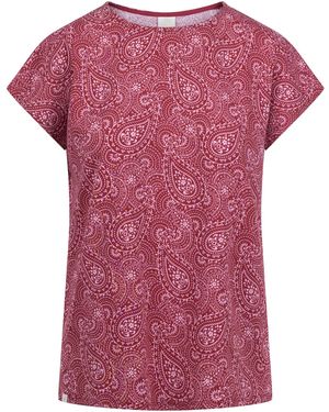 Trespass Ladies Lucia Printed Top (Claret) - Purple