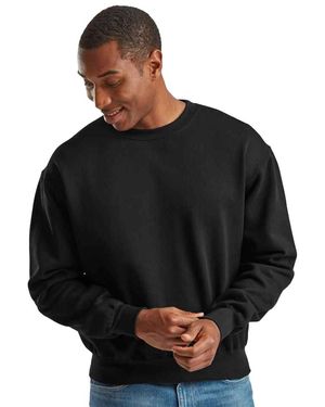 Fruit Of The Loom Supercotton Sweatshirt - Black