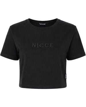 Nicce London Ersa Crop Top - Black