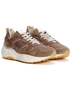 CLAE Salazar Suède Bruine Sneakers
