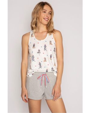 Pj Salvage Tank Top - White