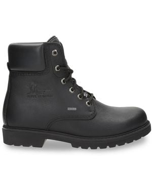 Panama Jack 03 Gtx C2 Waterproof Leather Ankle Boots - Black