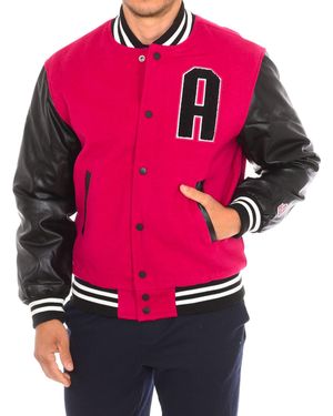 Attica Sporting Goods At-Fw22-023 Baseball Jacket - Red