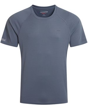 Craghoppers Nosilife T-Shirt (Dark Pewter) - Blue