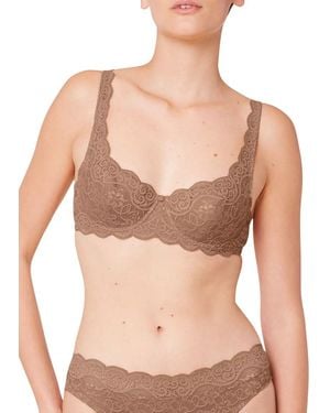 Triumph Amourette 300 Whp Half Cup Padded Bra - Green