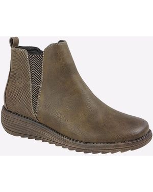 Cipriata Debora Memory Foam Ankle Boot - Black