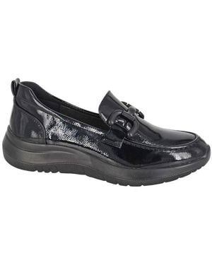 Cipriata Flor Saddle Loafers - Black