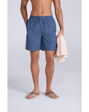 Mountain Warehouse 'Reeva' Swim Shorts Breathable Summer Swimming Trunks Polyamide - Blue