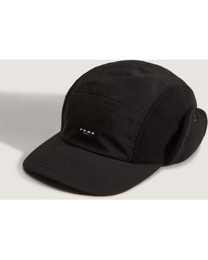 Vans 66 Earflap Tall Camper Hat - Black