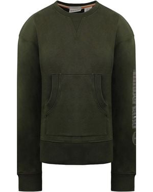 Timberland Linear Iridescent Jumper Cotton - Green
