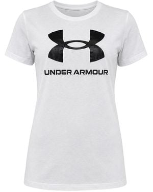 Under Armour Live Sportstyle Graphic T-Shirt - White